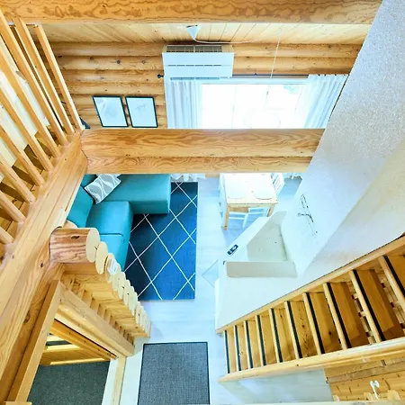 Huoneisto Rukan Naava - Ski-in With Sauna & Fireplace, 100m To Slopes Ruka